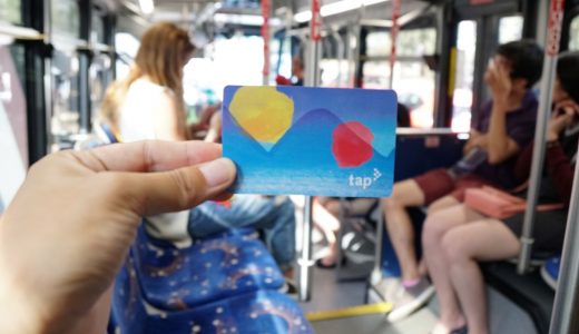 ロサンゼルス近郊のバス・地下鉄で利用できるTAPカード（交通ICカード）は通学・通勤に便利な一枚